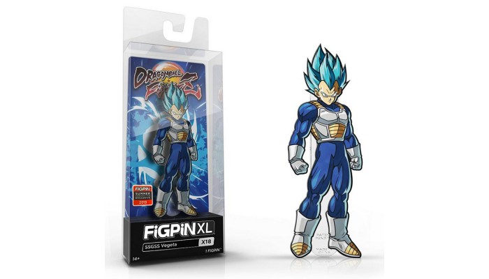 FiGPiN XL Dragon Ball Fighter Z SSGSS Vegeta X18