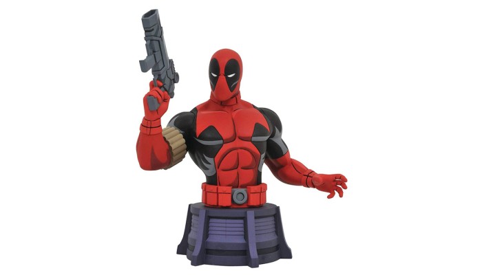 Animated Deadpool Bust - X-Men 