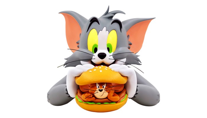 Tom and Jerry Burger Bust