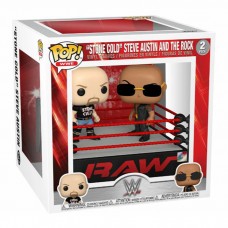 Funko Pop! WWE RAW - The Rock vs Stone Cold Steve Austin Deluxe - 2 Pack