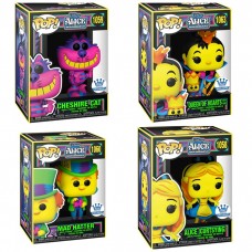 Funko Pop! Alice in Wonderland Set [BlackLight]