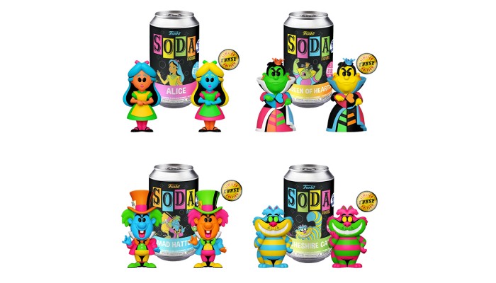 alice in wonderland blacklight funko soda