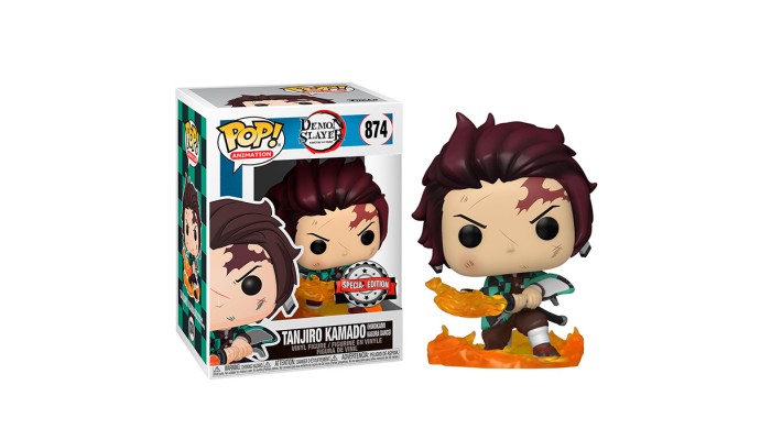 Funko Pop! Demon Slayer - Tanjiro Kamado #874