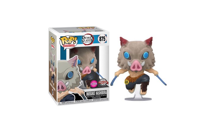 Funko Pop! Demon Slayer - Inosuke Hashbira #875 [Flocked] [SE]