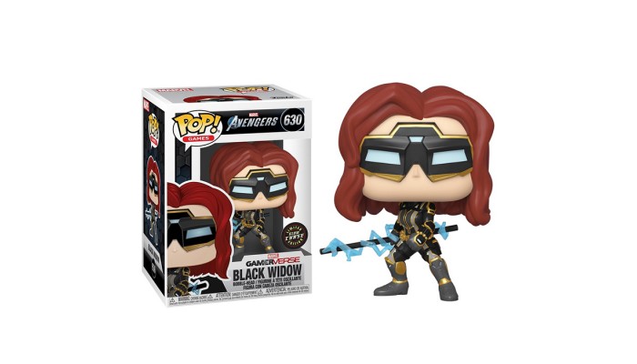 Funko Pop! Marvel's Avengers Game - Black Widow #630 [ Glow Chase ]