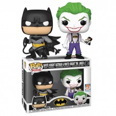 Funko Pop! White Knight Batman & Joker [ 2 Pack ]