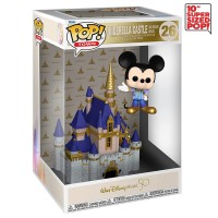 Funko Pop! Town Walt Disney World 50th Anniversary Cinderella Castle And Mickey Mouse Figure #26