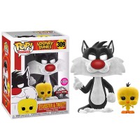 Funko Pop! Looney Tunes - Sylvester & Tweety #309 [Flocked]