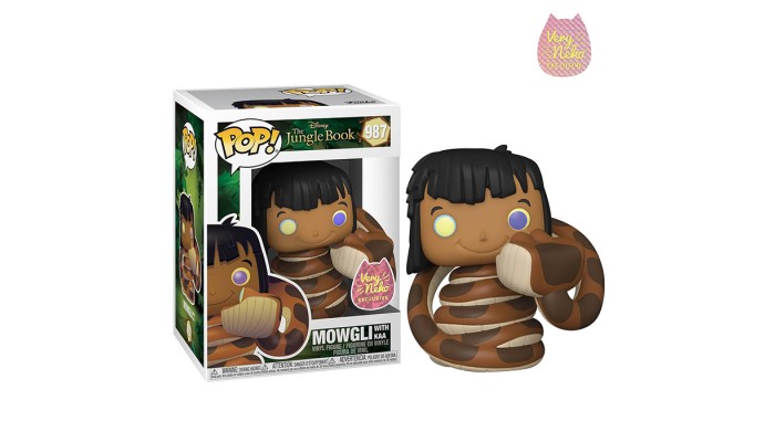 Funko Pop! Disney - The Jungle Book - Mowgli with Kaa #987