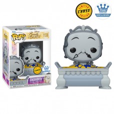 Funko Pop! Beauty and the Beast - Cogsworth #1138 [Chase]