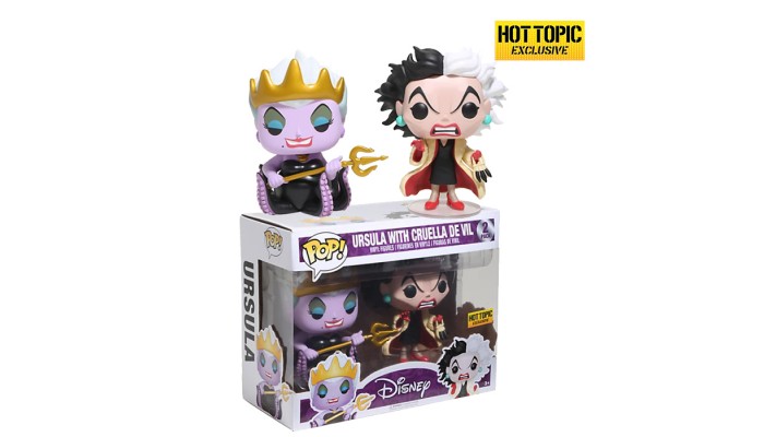 Funko Pop! Disney - Ursula with Cruella De Vil [2 pack]