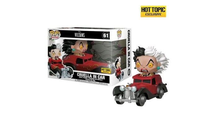 Funko Pop! Disney - Villains - Cruella in Car #61