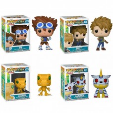 Funko Pop! Digimon - Tai #428 , Agumon #429 , Matt #430 , Gabumon #431