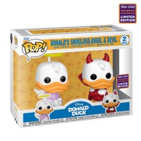 Funko Pop! Disney - Donald Duck - Donald's Shoulder Angel & Devil [2 pack] 