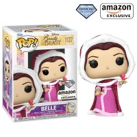 Funko Pop! Disney - Beauty and the Beast - Belle #1137 [Diamond] [Amazon Exclusive]