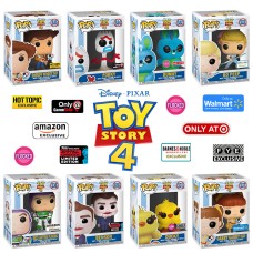 Funko Pop! Disney Pixar - Toy Story 4 Set - #531 #532 #532 #534 #535 #536 #537 #618