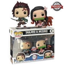 Funko Pop! Demon Slayer - Tanjiro & Nezuko [2 pack] [SE]