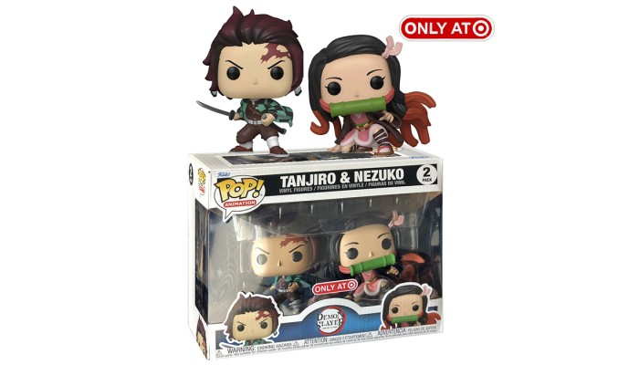 Funko Pop! Demon Slayer - Tanjiro & Nezuko [2 pack] [Only at Target]