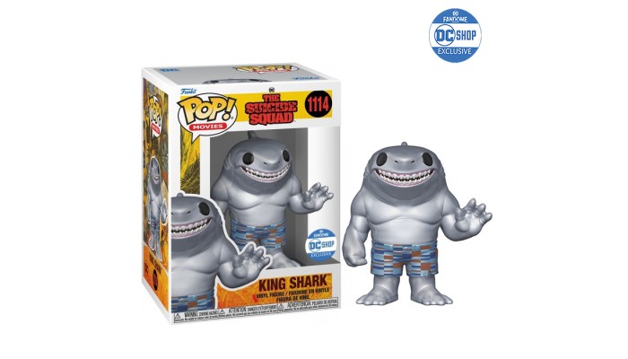 Funko Pop! Suicide Squad - King Shark #1114 [Metallic]