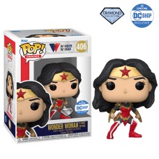 Funko Pop! Wonder Woman A Twist of Fate #406 [Diamond Glitter]