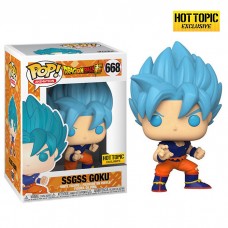 Funko Pop! Dragon Ball - SSGSS Goku #668 [Hot Topic]