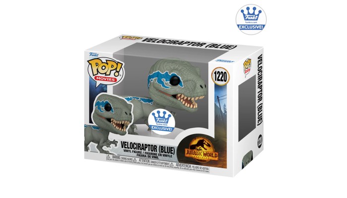 Funko Pop! Jurassic World - Velociraptor (Blue) #1220