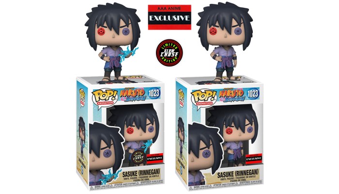 Funko Pop! Naruto - Sasuke #1023 [Chase + Common] [Bundle]