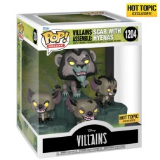 Funko Pop! Disney - Lion King - Scar with Hyenas #1204 [Deluxe]