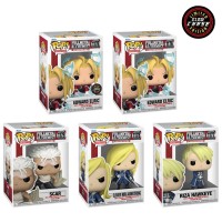 Funko Pop! Fullmetal Alchemist Set of 5x #1176 [Chase] - #1176 - #1177 - #1178 - #1179 