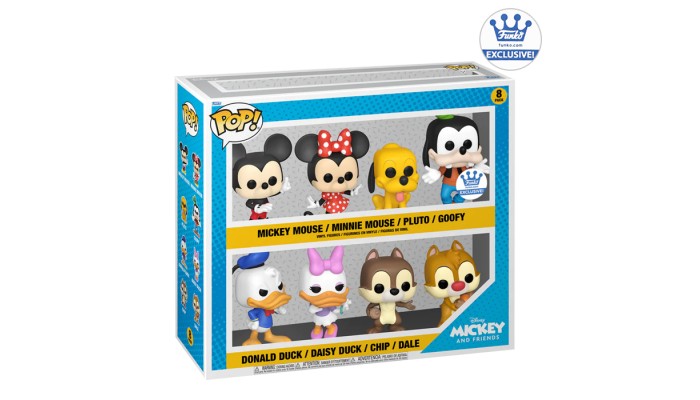 Funko Pop! Disney - Mickey & Friends [8 Pack]