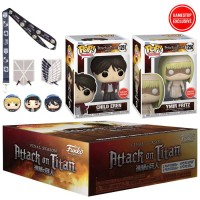 Funko Pop! Attack On Titan - Final Season Collectors Box #1250 #1251 [ GameStop Exclusive ]