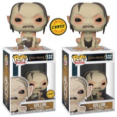 Funko Pop! The Lord Of The Rings - Gllum #532 [Common + Chase] [Bundle]
