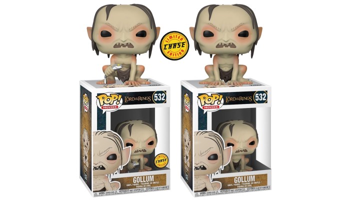 Funko Pop! The Lord Of The Rings - Gllum #532 [Common + Chase] [Bundle]