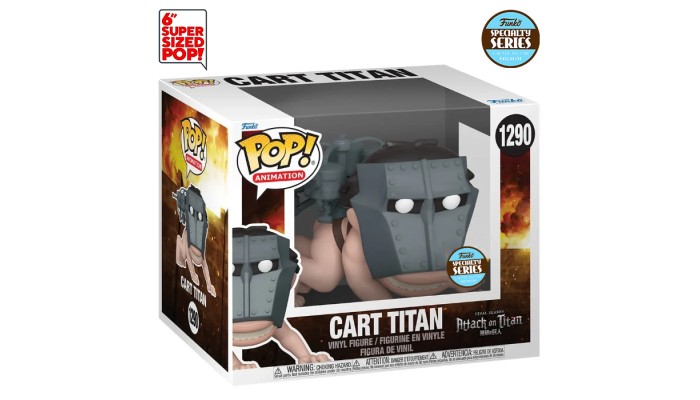 Funko Pop! Attack On Titan - Cart Titan #1290 [6 inch]