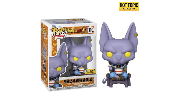 Funko Pop! Dragon Ball Z - Beerus (Eating Noodles) #1110