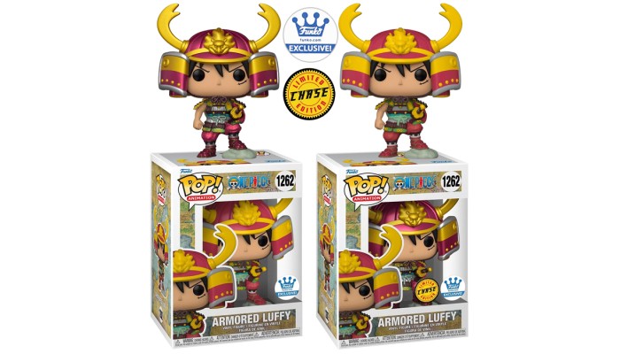 Funko Pop! One Piece - Armored Luffy #1262 [Chase + Common] [Bundle]