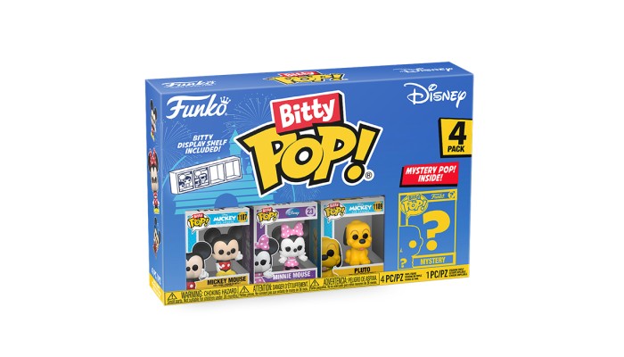 Funko Bitty Pop! Mickey Mouse - Series 1 [ 4 pack ]