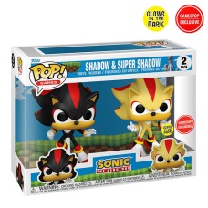 Funko Pop! Sonic The Hedgehog - Shadow & Super Shadow [2 pack]