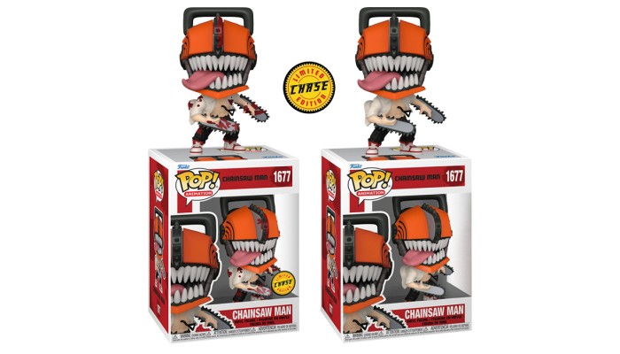 Funko Pop! Chainsaw Man - Chainsaw Man #1677 [Chase + Common] [Bundle]