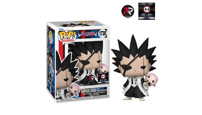 Funko Pop! Bleach - Kenpatchi Zaraki with Yachiru Kusajishi #1730 [Pre Release]