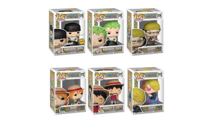 Funko Pop! One Piece - Full set of 6