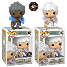 Funko Pop! One Piece - Luffy Gear Five #1607 [Chase + Common] [Bundle]