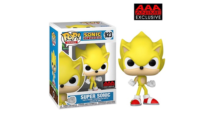 Funko Pop! Sonic The Hedgehog - Super Sonic #923 [AAA]