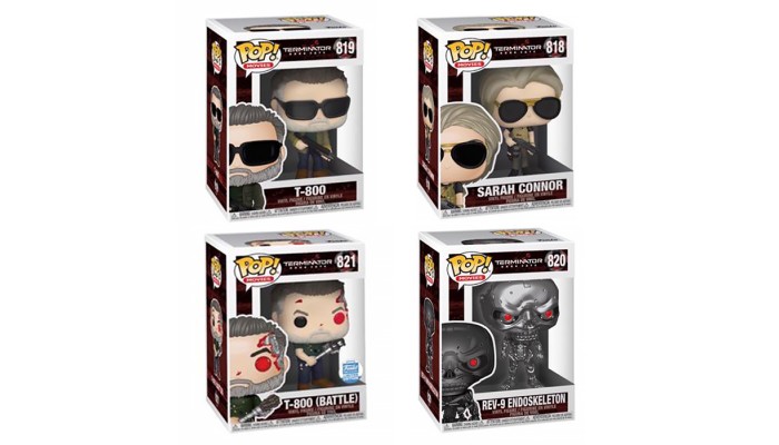 Funko Pop! Terminator Dark Fate #818 #819 #820 #821 [Bundle]