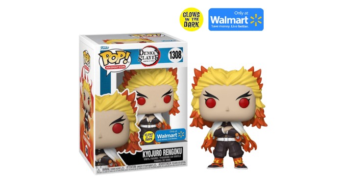 Funko Pop! Demon Slayer - Kyojuro Rengoku #1308 [GITD]