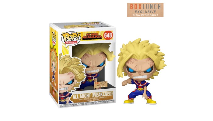 Funko Pop! My Hero Academia - All Might (Weakened) #648 [GITD]