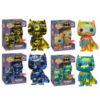 Funko Pop! Batman Artist Series: Set of 4 Figures