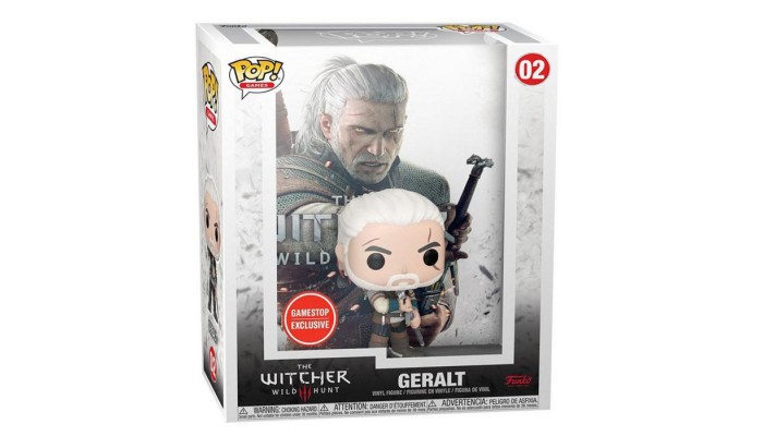 Funko Pop! Game Cover: The Witcher III: Wild Hunt Geralt #02