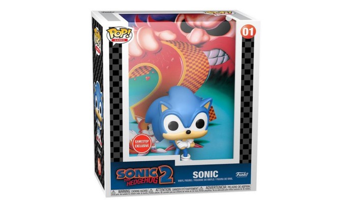 Funko Pop! Game Cover: Sonic the Hedgehog 2 - Sonic #01