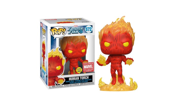 Funko Pop! Fantastic Four - Human Torch #572